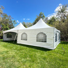 Load image into Gallery viewer, 20x40 High Peak Tent Rental Massachusetts with walls
