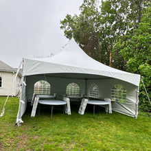 Load image into Gallery viewer, 40 person package tent rental with walls