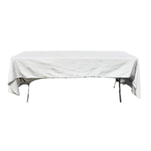 Load 3D model into Gallery viewer, 6 Foot Rectangle White Table Rental