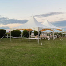 Load image into Gallery viewer,  60 Person Package Rental Massachusetts High Peak Frame Tent Package
