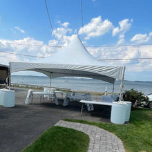 Load image into Gallery viewer, Water Barrels rental | 20x20 High Peak Tent Boston Massachsusetts