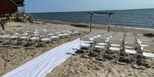 Load image into Gallery viewer, Foldable Chair Rentals Beach Wedding Massachusetts