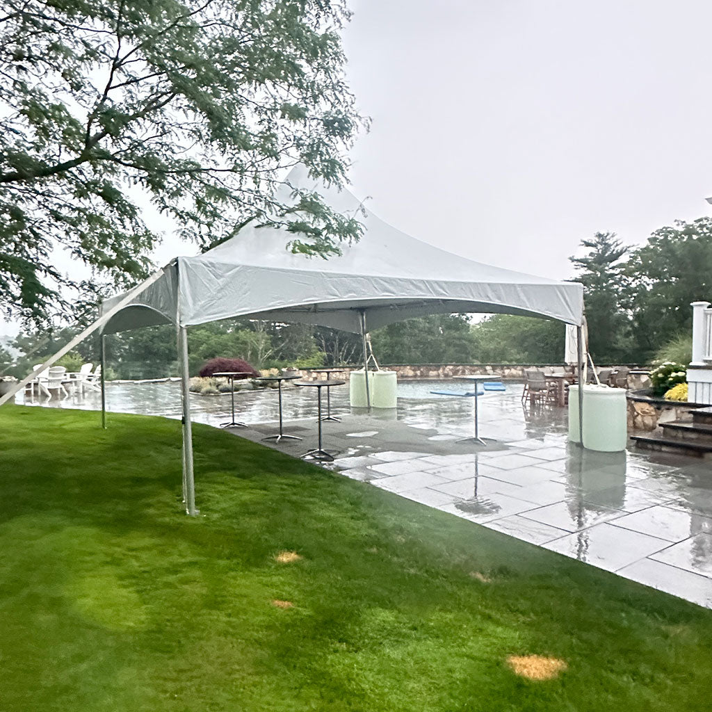 20x20 High Peak Frame Tent Rental