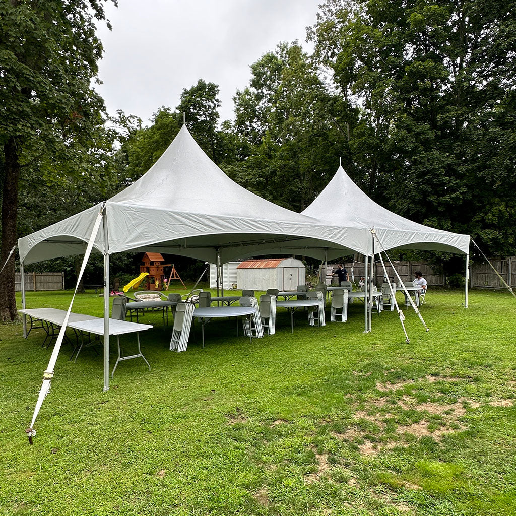 80 Person Tent Rental Package | BZ Tent Rentals