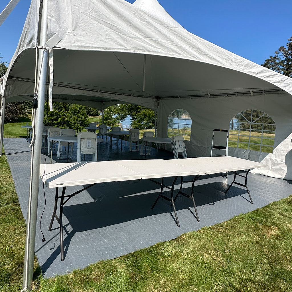 temporary tent Terraplas Terraturf SubFlooring Rental