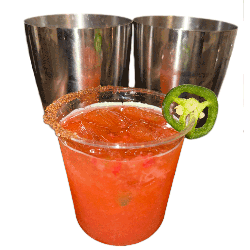 Spicy Strawberry Margarita 