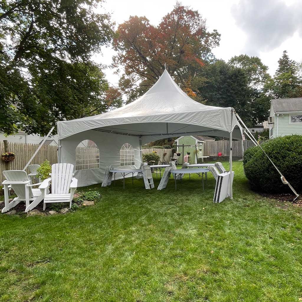 tent garden party 40 Person High Peak Tent Rental | BZ Tent Rentals