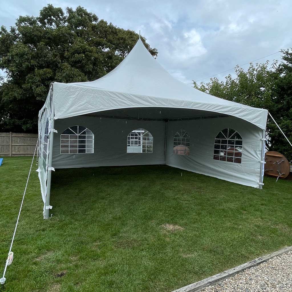 20x20 High Peak Tent Rental in Massachusetts