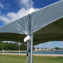Load image into Gallery viewer, 20x40 High Peak Tent Rain Gutter cloesup
