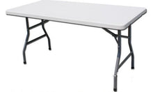 Load image into Gallery viewer, 6  Foot Rectangle White Table Rental
