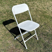 Load image into Gallery viewer, Foldable Chair Rental Massachusetts side view 
